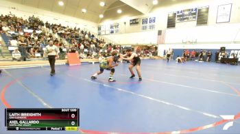 175 lbs Cons. Round 3 - Laith Ibreighith, San Clemente vs Axel Gallardo, Santa Ana Valley