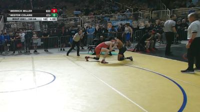 150 2A Quarterfinal - Merrick Miller, New Smyrna Beach Sr H S vs Nestor Colaire, Atlantic