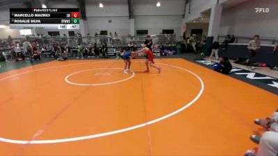 120 lbs Cons. Semi - Rosalie Silva, El Paso Wildcats Wrestling Club vs Marcello Maurici, 3F Wrestling