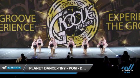 Planet Dance-Tiny - Pom - Dance [2022 Tiny - Pom Day 2] 2022 GROOVE Pigeon Forge Dance Grand Nationals