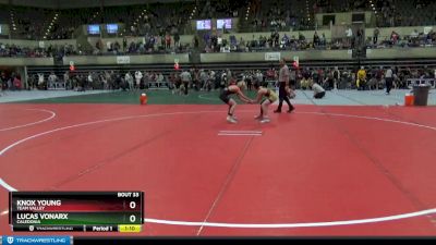 95 lbs Cons. Round 1 - Lucas Vonarx, Caledonia vs Knox Young, Team Valley