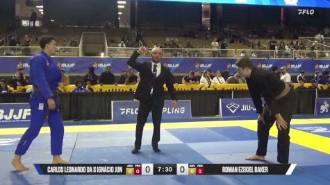 Roman Ezekiel Baker vs Carlos Leonardo Da S Ignácio Jun 2026 Pan Jiu Jitsu IBJJF Championship