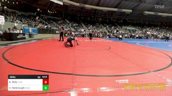 92 lbs Round Of 16 - Ava Rife, Palmyra Youth Wrestling Club vs Vivienne Yarbrough, Gracie Barra Westchase