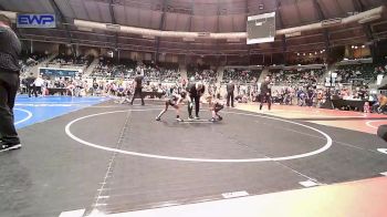 49 lbs Consi Of 8 #2 - Jenson Sisco, Collinsville Cardinal Youth Wrestling vs Wesley Garza, Sperry Wrestling Club