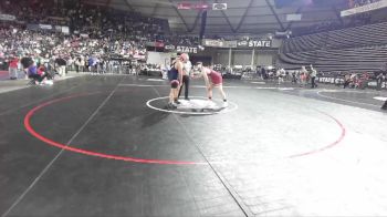 2A 220 lbs Champ. Round 1 - Josue Del Rio, Lindbergh vs Riley Simmons, White River