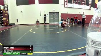 144 lbs Championship Bracket - Aydan Smith, Brookside vs Tommy Rini, Willoughby South High School