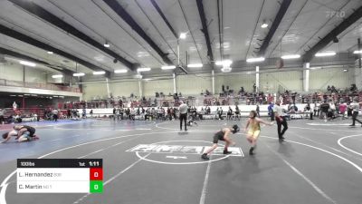 100 lbs Rr Rnd 5 - Lionel Hernandez, 806 Takedown Wreslting vs Cache Martin, No Team