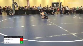 95 lbs Quarterfinal - Tony Preolitti, Canon-McMillan vs Alex Wylly, Allegheny Valley