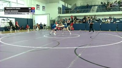 124 lbs 5th Place Match - Brooklyn Jones, Eastern Oregon University vs Elliza Brunner, University Of Providence