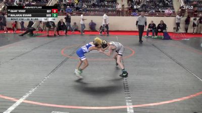 55_B lbs Round Of 64 - Quay Vogt, Mifflin County vs Malakai Evans, Harborcreek