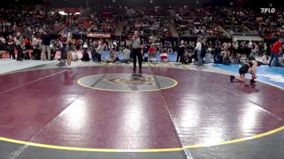 110 lbs Champ. Round 1 - Tommy Stone, Eagle vs Rhaelyn Schedlbauer, Sandpoint