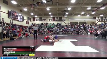 126 lbs Cons. Round 2 - Mason Besler, Dubuque Senior vs JJ Callahan, Alburnett