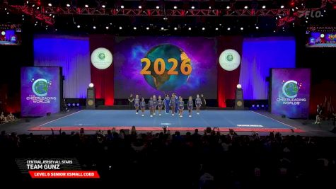 Central Jersey All Stars - Team Gunz [2026 L6 Senior XSmall Coed Finals] 2026 The Cheerleading Worlds