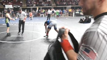 D 2 190 lbs Cons. Round 3 - Brody Erwin, Kenner Discovery Health Science vs Markell Glasper, West Feliciana