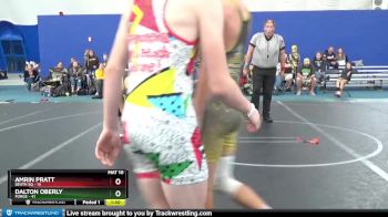 130 lbs Round 9 (10 Team) - Amrin Pratt, Death Sq vs Dalton Oberly, Forge