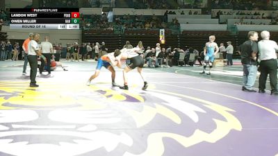 138 lbs Round Of 16 - Landon West, Pendleton vs Owen Miller, Hanahan