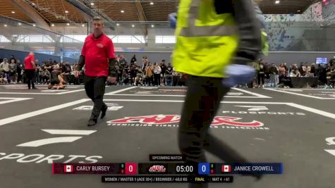 Carly Bursey vs Janice Crowell 2025 ADCC Vancouver Open