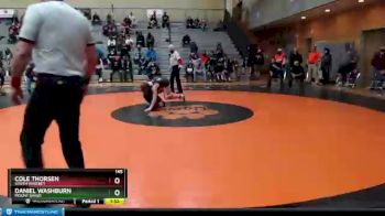 145 lbs 1st Place Match - Daniel Washburn, Mount Baker vs Cole Thorsen, South Whidbey