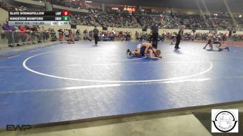 118 lbs Round Of 32 - Slate Stringfellow, Lawton, MacArthur Ok vs Kingston Mumford, Southmoore SaberCats Wrestling