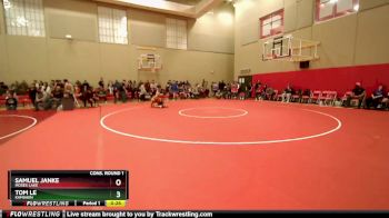 126 lbs Cons. Round 1 - Tom Le, Kamiakin vs Samuel Janke, Moses Lake