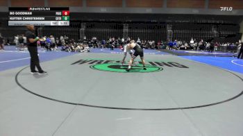 165 lbs Consi Of 8 #2 - Bo Goodman, Pleasant Grove vs Kutter Christensen, Crater