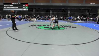 165 lbs Consi Of 8 #2 - Bo Goodman, Pleasant Grove vs Kutter Christensen, Crater