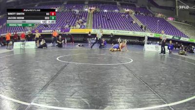 165 lbs Round 3 (6 Team) - Brett Smith, Northern Illinois vs Jacob Herm, South Dakota State