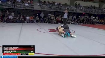 195 lbs Round 2 (8 Team) - Oaklyn Smith, Hastings vs Max McClatchey, Lincoln Southeast