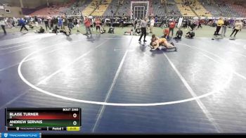 170 lbs Cons. Round 2 - Andrew Servais, WI vs Blaise Turner, ID