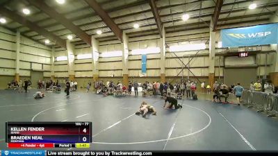 77 lbs Round 1 - Kellen Fender, Idaho vs Braeden Neal, Montana