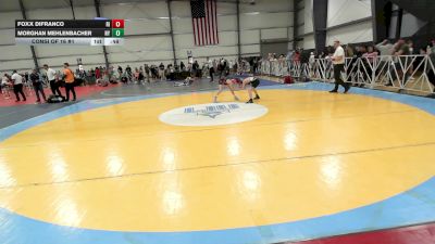 80 lbs Consi Of 16 #1 - Foxx DiFranco, RI vs Morghan Mehlenbacher, NY