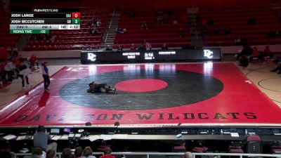 197 lbs Josh Lange, Davidson vs Josh McCutchen, Gardner-Webb