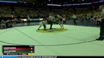 152 lbs Champ. Round 1 - Jacob Barnes, Fulton vs Zach Rackers, Blair Oaks