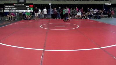 51 lbs Consolation - Elly Moffett, Wyoming vs Mylah Carney, Hamilton