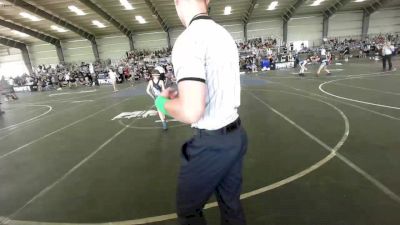 50 lbs Quarterfinal - Anthony Arroyos, Takedown Elite vs Tillman Taylor, Desert Dogs WC