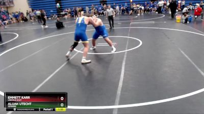 285 lbs Round 4 - Alijah Utecht, Seward vs Emmett Karr, Lincoln East