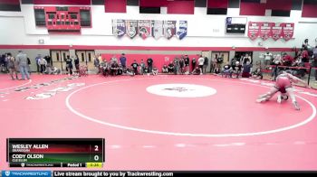 150 lbs Cons. Round 2 - Cody Olson, Cle Elum vs Wesley Allen, Okanogan