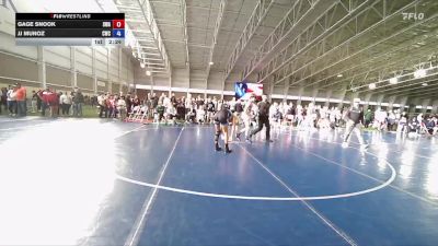 113 lbs Champ. Round 1 - Gage Snook, Sanderson Wrestling Academy vs JJ Munoz, Carbon Wrestling Club