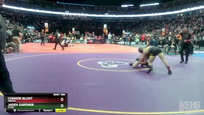 157-2A Semifinal - Jaden Gardner, Lyons vs Connor Blunt, Meeker