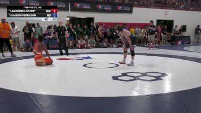 74 lbs Semis - Ladarion Lockett, Cowboy RTC vs Haakon Peterson, Askren Wrestling Academy
