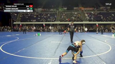 55 lbs Semifinal - Rogan Nolan, Big Game Wrestling Club vs Danny Bohling, Jesup Mat Club