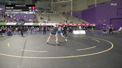 131 lbs Round 1 (16 Team) - Talia Lee, Lindenwood University vs Kassey Daugherty, Presbyterian