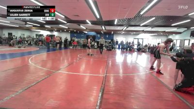 160 lbs Semifinal - Augustus Zerga, Challis Blackheart Wrestling Club vs Julien Garrett, Boise Youth Wrestling