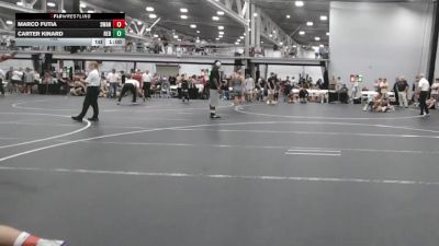 132 lbs Round 2 (6 Team) - Carter Kinard, Rebellion vs Marco Futia, Savage WA Nightmares