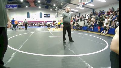 49 lbs Round Of 16 - Colton Murrell, Claremore Wrestling Club vs Gatlen Ruminer, Sallisaw Takedown Club