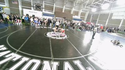 74 lbs Quarterfinal - Leonidas Rios, Delta Wrestling Club vs Brenden Wolf, Bear River Wrestling Club