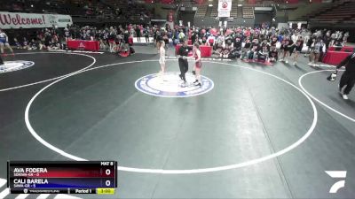 105 lbs Round 2 (16 Team) - Ava Fodera, SDIKWA-GR vs Cali Barela, SAWA-GR