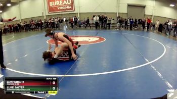 120 lbs Cons. Semi - Luke Salyer, Warrior Wrestling Club vs Levi Wright, Machine Shed