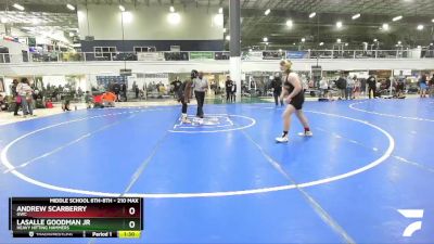 210 Max Semifinal - Lasalle Goodman Jr, Heavy Hitting Hammers vs Andrew Scarberry, GWC