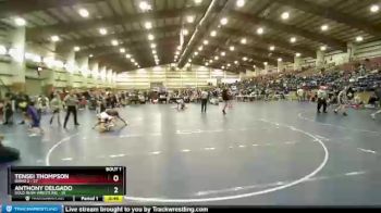 130 lbs Round 1 (4 Team) - Anthony Delgado, Gold Rush Wrestling vs Tensei Thompson, Idaho 2